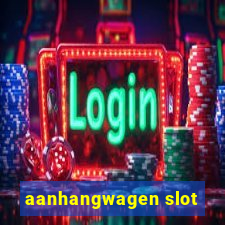 aanhangwagen slot