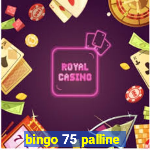 bingo 75 palline