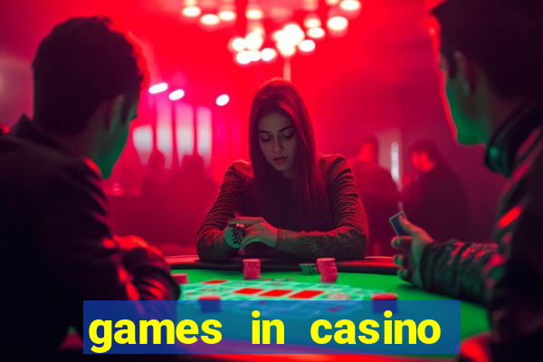 games in casino las vegas