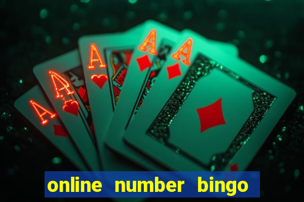 online number bingo card maker