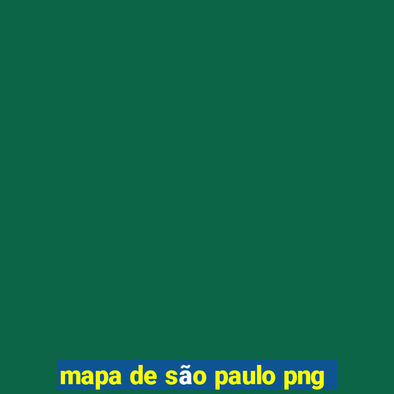 mapa de são paulo png