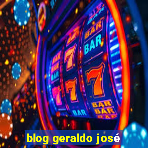 blog geraldo josé