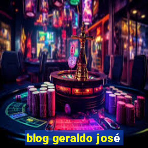 blog geraldo josé