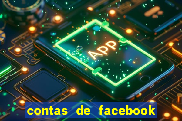 contas de facebook abandonadas com senha e email