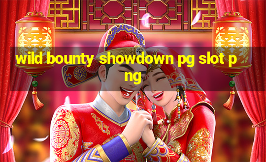 wild bounty showdown pg slot png