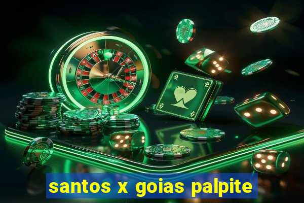 santos x goias palpite