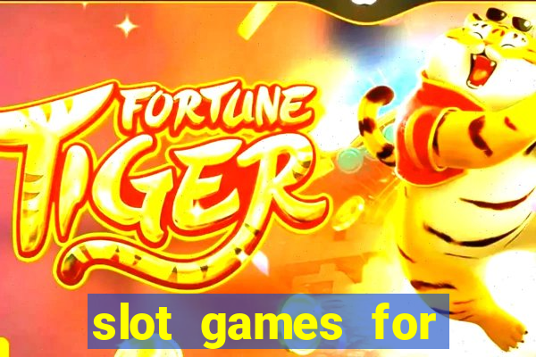 slot games for real money