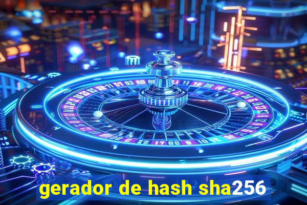 gerador de hash sha256