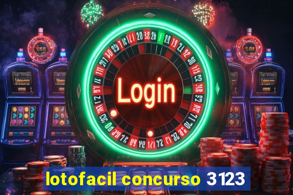 lotofacil concurso 3123