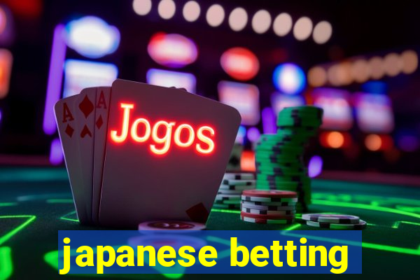 japanese betting