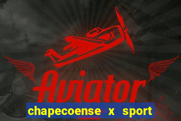 chapecoense x sport recife palpite