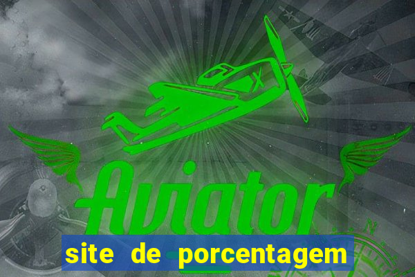 site de porcentagem pg games