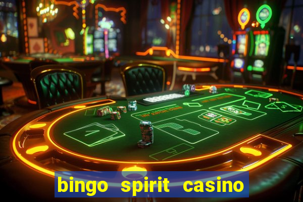 bingo spirit casino no deposit bonus codes