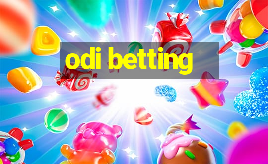 odi betting