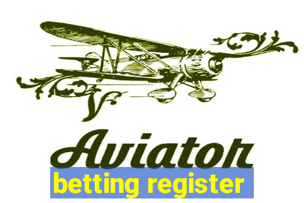 betting register