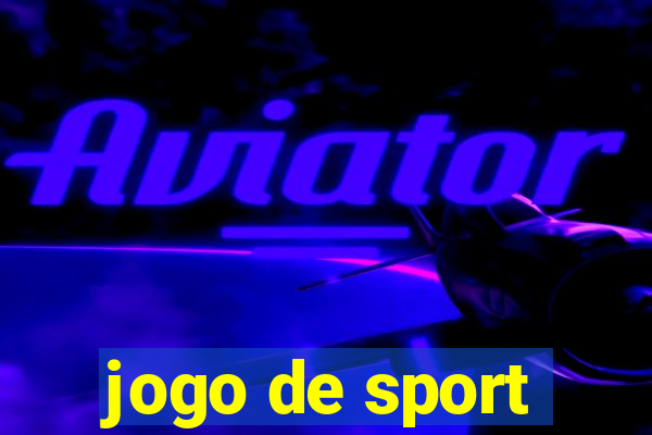 jogo de sport