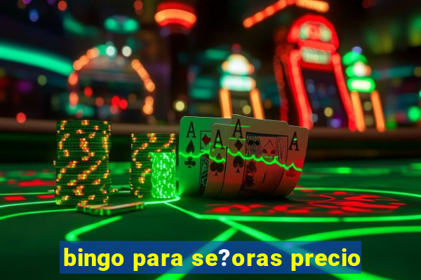 bingo para se?oras precio