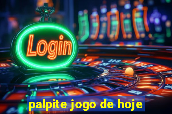 palpite jogo de hoje