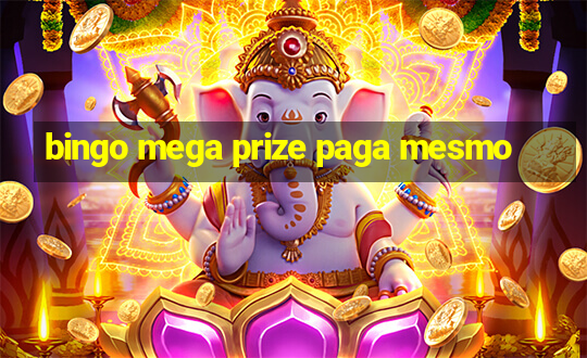 bingo mega prize paga mesmo