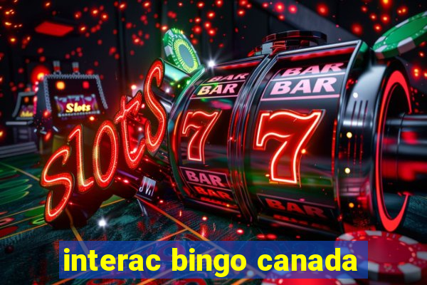 interac bingo canada