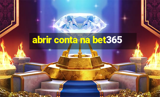 abrir conta na bet365