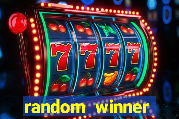 random winner triple play slot