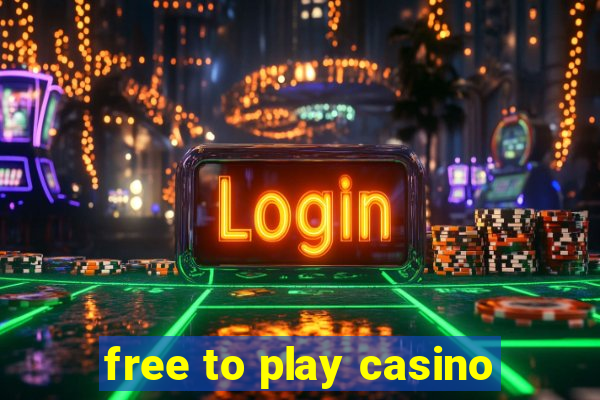 free to play casino