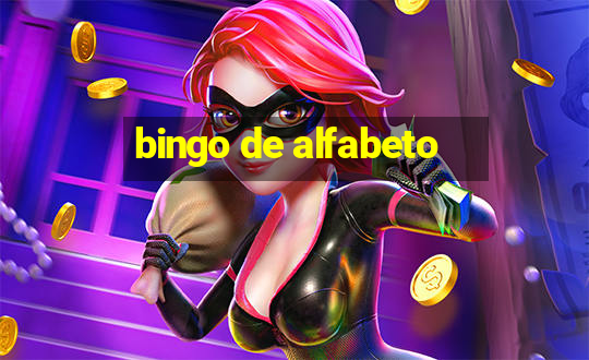 bingo de alfabeto