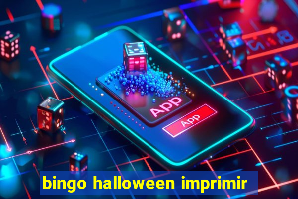 bingo halloween imprimir