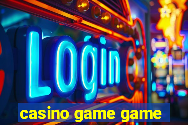 casino game game