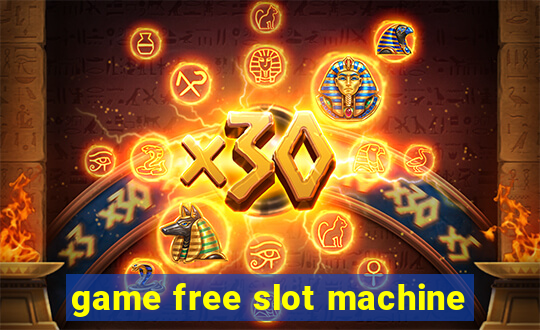 game free slot machine