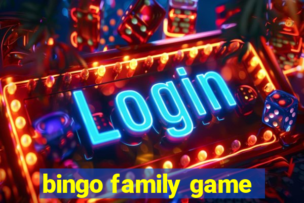 bingo family game