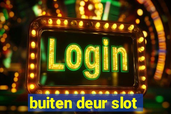 buiten deur slot