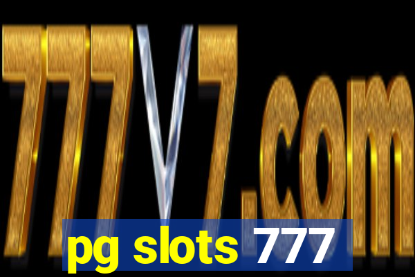 pg slots 777