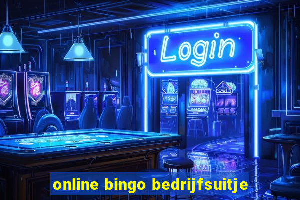 online bingo bedrijfsuitje