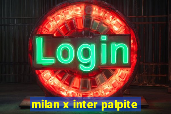 milan x inter palpite