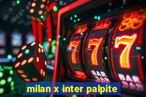 milan x inter palpite