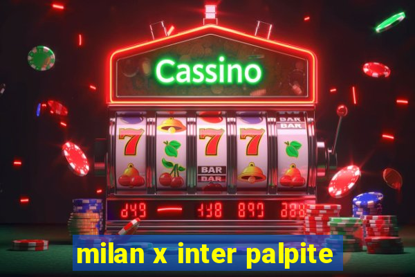 milan x inter palpite