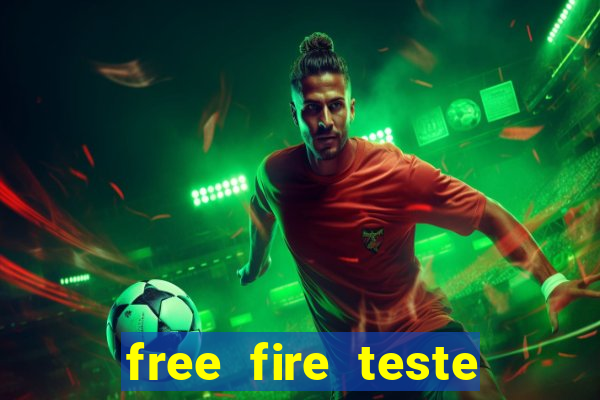 free fire teste grátis jogar agora