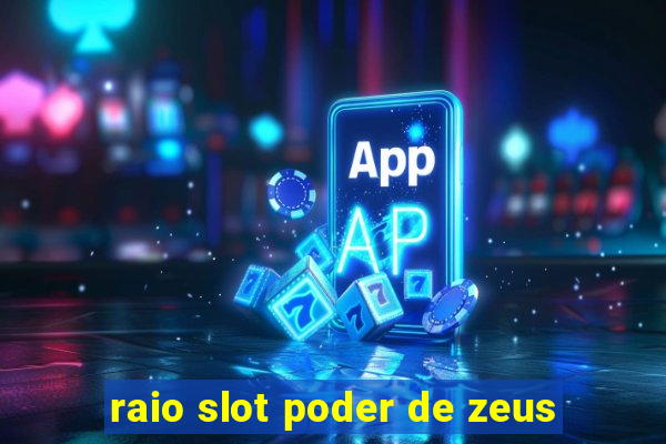 raio slot poder de zeus