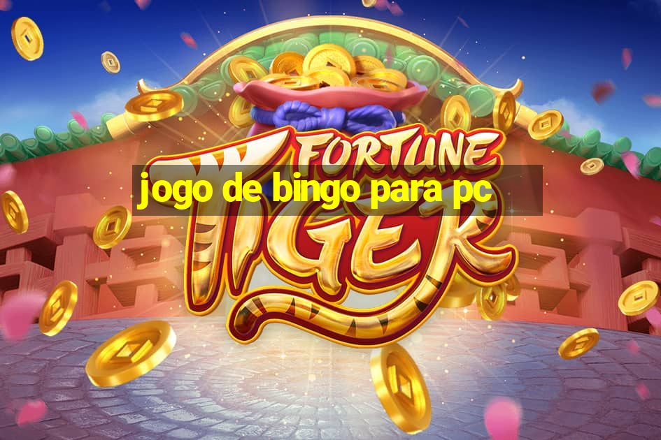 jogo de bingo para pc