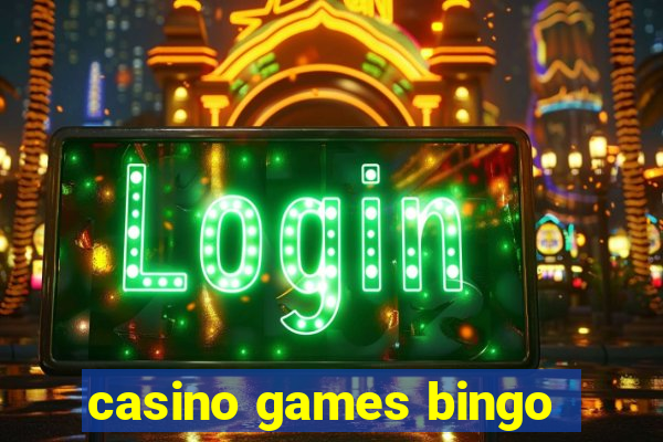 casino games bingo