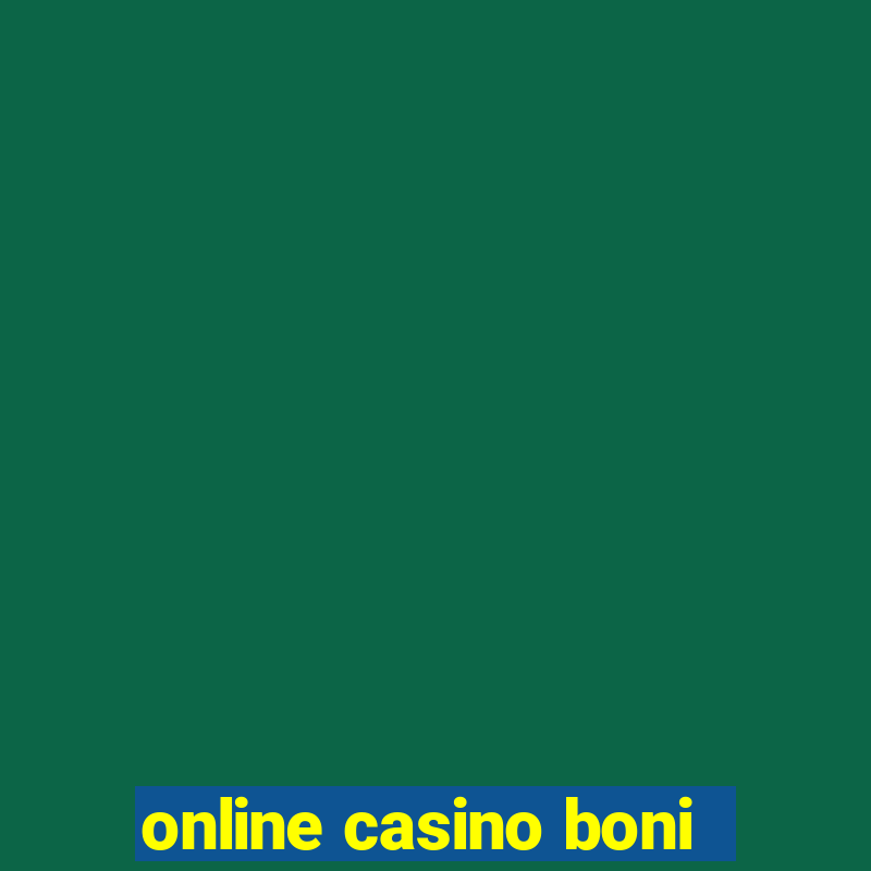 online casino boni