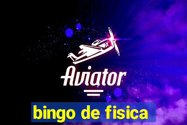 bingo de fisica