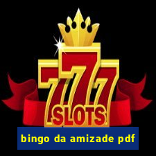 bingo da amizade pdf