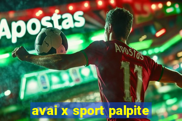 avai x sport palpite