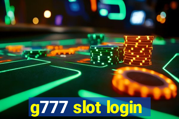 g777 slot login