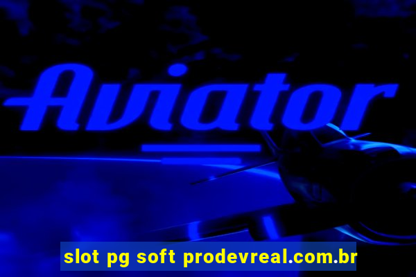 slot pg soft prodevreal.com.br