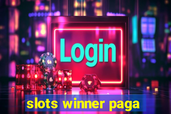 slots winner paga