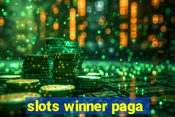 slots winner paga